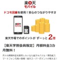 「楽天モバイル」では通話SIMの月額料金が3ヶ月無料