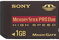 ソニー、読み書き80Mbpsの「メモリースティック PRO（High Speed）」と「同デュオ（High Speed）」