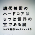 現代美術のハードコアはじつは世界の宝である展