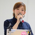 記者説明会に登壇したUPQ 代表の中澤優子氏