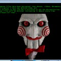 腹話術人形ビリーの画像を表示する「JIGSAW」