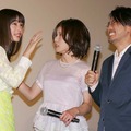 広瀬すず＆松岡茉優＆小泉徳宏監督／『ちはやふる-下の句-』初日舞台挨拶