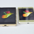 左がXperia Z5 Premium。右がXperia X Performance。画面を横からのぞき込んだ時の視野角はXシリーズの方がアップしている