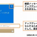 ポップアップ通知のイメージ