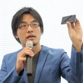 新製品をアピールするCerevo 代表取締役の岩佐琢磨氏