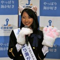 猫のコスプレ姿で船の守り神“武田玲奈にゃん”に