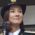 吉田羊、1日警察署長として中華街をパレード【フォトレポート】