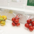 トップ堂の「カビナイバッグ」は既に一般向けに販売されているが、その中でもパンや果物など生鮮食品の保存への用途が多いという
