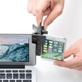 パソコン画面を見ながらスマホを確認したい！をスマホクリップで実現