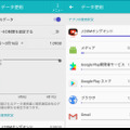 動画の視聴後に、端末の「設定」から「データ使用」を確認してみた。J:COMオンデマンドアプリで消費したパケット容量は0.98GB。これがノーカウントになる