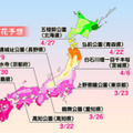 桜の開花予想が発表に！熊本3月22日、上野23日