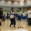 ロンブー田村と蛯原友里がパラリンピックの正式種目・ボッチャに挑戦！