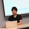 シンプルで使いやすいサービスを心掛けたいと話す満居さん