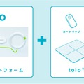 遊ぶには、トイ・プラットフォームtoio本体と別売りのカートリッジが必要。