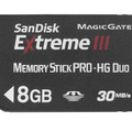 サンディスクExtremeIII　メモリースティックPRO-HG Duoカード
