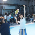 桜井日奈子がテニスウェア姿で 