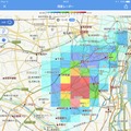 地図は任意に拡大縮小できる