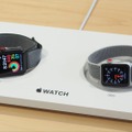 店内にはApple Watch Series 3の実機も用意。自由に試着できる