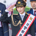 武田梨奈が1日警察署長に！「身も心も引き締まり、嬉しい」