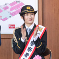 武田梨奈が1日警察署長に！「身も心も引き締まり、嬉しい」