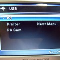 webカメラ設定画面（「PC CAM」を選択）