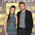 観月ありさが悩殺ドレスでリーアム・ニーソンに告白...映画『トレイン・ミッション』ジャパンプレミア