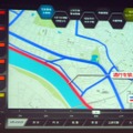 トヨタ自動車では、通行実績を見える化。通れない道路を地図上に表示するだけでなく、近くを通る乗用車にはアラートを発信するなどの対策をしていく