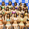 「ミスマガジン2018」ベスト16お披露目イベント【写真：竹内みちまろ】