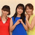 浅川梨奈、渡邉幸愛、志村理佳【写真：竹内みちまろ】