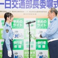 けやき坂46の金村美玖、丹生明里、渡邉美穂が埼玉県警の一日交通部長に就任！