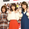 中川絵美里、高見侑里、沖田愛加【写真：竹内みちまろ】