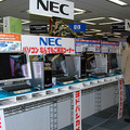 NECは、最新スペックのデスクトップPCやノートPCを出展