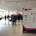 MWCの会場は広いが構造はシンプル。まわりやすくレイアウトされている