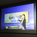 クロマキー機能により、PCの画面やDVDコンテンツなどの映像に講師の画像をかぶせることができる