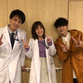 鈴木伸之、窪田正孝＆本田翼との3ショット公開