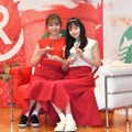 江野沢愛美、横田真悠【写真：竹内みちまろ】