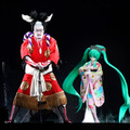 「ニコニコ超会議 2019」中村獅童と初音ミクの共演 「超歌舞伎」（C）超歌舞伎