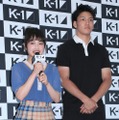 福田愛依、近藤魁成選手【撮影：小宮山あきの】