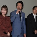 川栄李奈、堤真一、柳楽優弥【撮影：小宮山あきの】