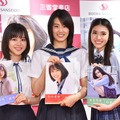 松風理咲、竹内愛紗、長見玲亜【写真：竹内みちまろ】