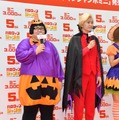 安藤なつ、カズレーザー【写真：竹内みちまろ】