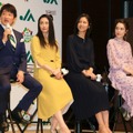 林修、仲間由紀恵、松下奈緒、安田レイ【撮影：小宮山あきの】