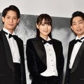 菅井友香、石田明、味方良介【撮影：こじへい】