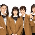 左から）田鍋梨々花、桜田ひより、井頭愛海、井本彩花（C）フジテレビ