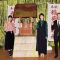 松本穂香、奈緒、角川春樹【撮影：こじへい】