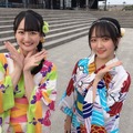 STU48・石田千穂＆信濃宙花 （C）STU