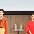 佐久間由衣、木津明子氏【撮影：こじへい】