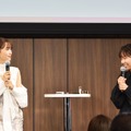 松本まりか、犬木愛氏【撮影：こじへい】