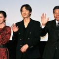 尾野真千子、綾野剛、舘ひろし【撮影：小宮山あきの】