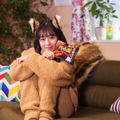 森七菜、新CMでキュートなリスに！